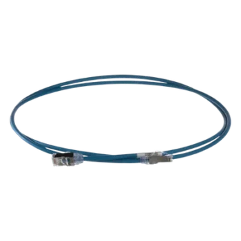 Patch Cord Cat6A / 28 AWG / S/FTP Blindado / CM/LS0H / 2 m (6.56 ft) / Azul