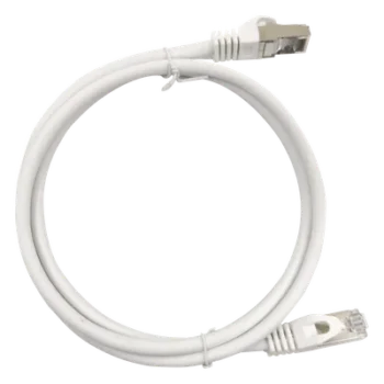 Patch Cord / Cat6A Blindado / 10G / 1.0 m (3.28 ft) / 500 MHz / AWG 27 / Blanco