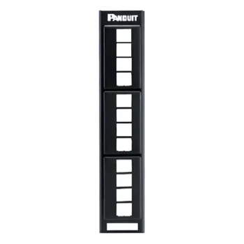 Panel de Parcheo Modular Keystone / 12 Puertos / Montaje en Pared / 10.00 pulgadas de Ancho