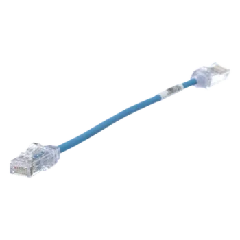 Cable de Parcheo UTP / Cat6 / 28AWG Diámetro Reducido / 20.2 cm (0.66 ft) / Azul