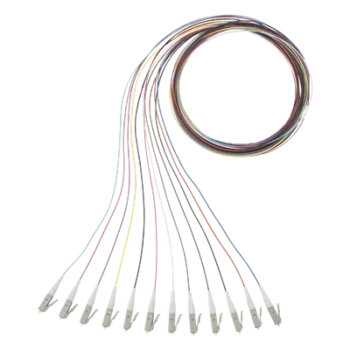 Kit de Pigtails / LC Multimodo / OM3 50/125 / 900μm / 1 Metro (3.28 Pies) / 12 Unidades