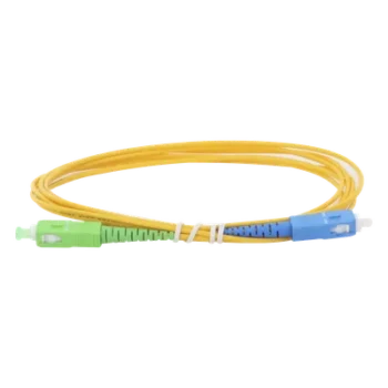 Jumper de Fibra Óptica / Monomodo OS2 G.652D / SC/APC-SC/UPC / Simplex / 2m (6.56 ft) / Forro PVC 2mm