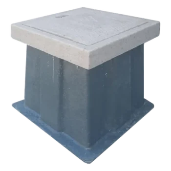 Registro para Alumbrado Público / 30 x 30 x 45 cm / Resistencia 3 Toneladas / Uso Peatonal / Impermeable / Anticorrosión