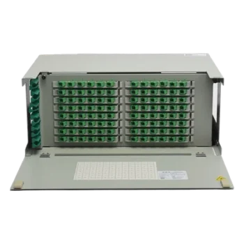 ODU de Fibra Óptica / 96 Empalmes / 216 Fibras / 4 UR / 19" / 820 pies Capacidad