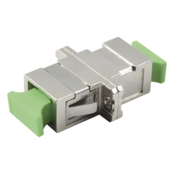 Módulo Acoplador de Fibra Óptica / SC/APC a SC/APC / Monomodo / Simplex / Diseño Pasivo