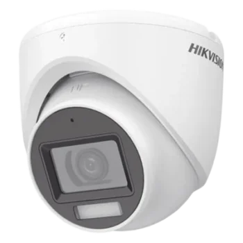 Cámara Turret TURBOHD / 2 Megapixel / Dual Light IR 30 m (98.4 ft) + Luz Blanca 20 m (65.6 ft) / Gran Angular 101° / Micrófono Integrado / IP67 / Metal