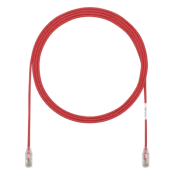 Cable de Parcheo / Cat6 / UTP / 28AWG / 0.91 m (3 ft) / Doble Certificación CM/LSZH / Rojo