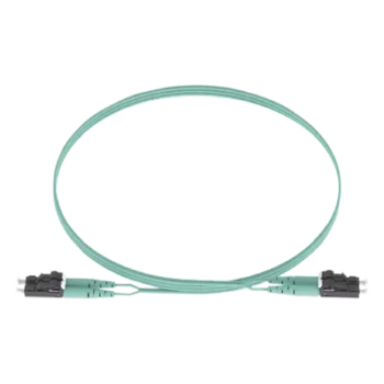 Jumper de Fibra Óptica / Multimodo OM3 50/125 / LC-LC Dúplex / OFNR Riser / LSZH / 5 m (16.40 pies)