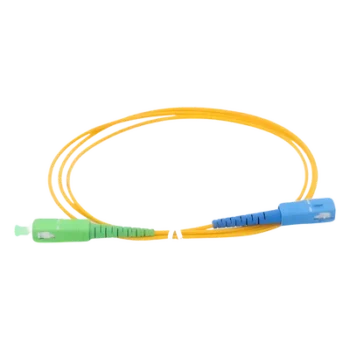 Jumper de Fibra Óptica / Monomodo OS2 / SC/APC-SC/UPC / Simplex / 1 Metro (3.28 Pies) / 2mm