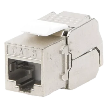 Módulo Jack Keystone / Cat6 Blindado STP / Toolless / RJ45 / 24-26 AWG / UL94-V0