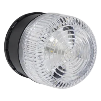 Microcontrolador de Alarma Audiovisual / IP66 / Policarbonato / -40°C a 60°C / 32 Tonos / 8 Patrones LED / Respaldo de Batería