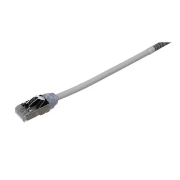 Patch Cord Cat6A / 28 AWG Diámetro Reducido / S/FTP Blindado / CM/LS0H / 5 m (16.40 ft) / Gris