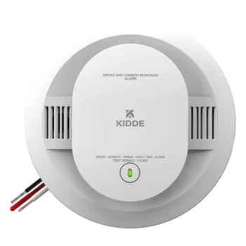 Alarma Combinada de Humo y CO / 120V CA con Respaldo de Batería / Interconectable hasta 24 Dispositivos / Sensor Fotoeléctrico y Electroquímico / UL 217 y UL 2034