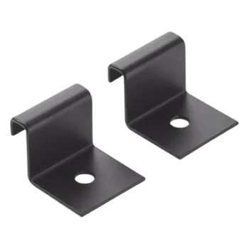 Kit de Soporte Vertical a Pared / Para Charola Tipo Escalerilla / Acero Calibre 11 / Negro RAL 9005 / 0.54 lb (0.24 kg)