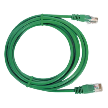 Cable de Parcheo UTP Cat6 / 2 Metros (6.56 Pies) / Verde / RJ45 / 1 Gbps