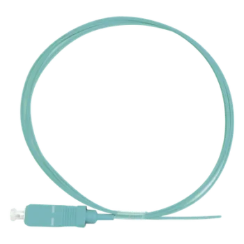 Pigtail de Fibra Óptica / SC/UPC Simplex / OM3 50/125 / Tight Buffer 900µm / PVC / 1 Metro (3.28 Pies)