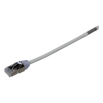 Patch Cord Cat6A / 28 AWG / S/FTP Blindado / CM/LS0H / 15 m (49.21 ft) / Gris