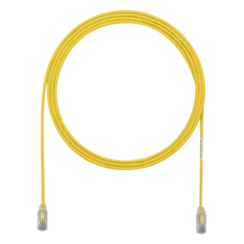 Cable de Parcheo UTP / Cat6 / 28 AWG / 1.52 m (5 ft) / Alta Densidad / Amarillo