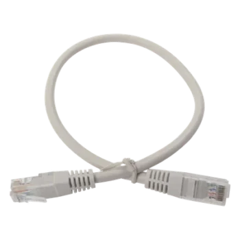 Cable de Parcheo UTP Cruzado Cat6 / 0.4m (1.31 ft) / Sin Blindaje / RJ45 8(8) / Gris