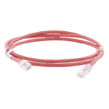 Cable de Parcheo / Cat 6 / U/UTP / 2.1 m (7 ft) / 24 AWG / CM / Rojo