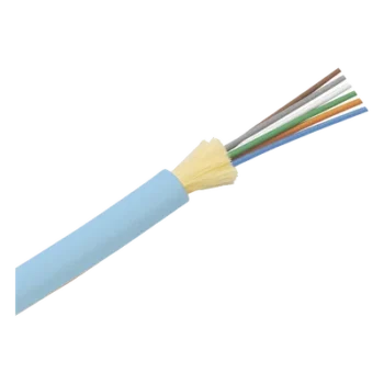 Cable de Fibra Óptica / 6 Hilos / Multimodo OM4 50/125 / Interior / Tight Buffer 900 μm / LSZH / Dieléctrico / Plenum OFNP