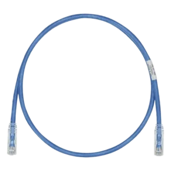 Cable de Parcheo / UTP Cat6 / 24 AWG / CM / 0.61 m (2 ft) / Azul