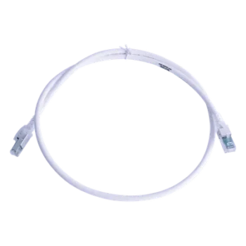 Patch Cord Cat6A S/FTP / CM/LS0H / 0.91 m (3 Pies) / Blindaje Total / Ultra Delgado / Sin Halógenos