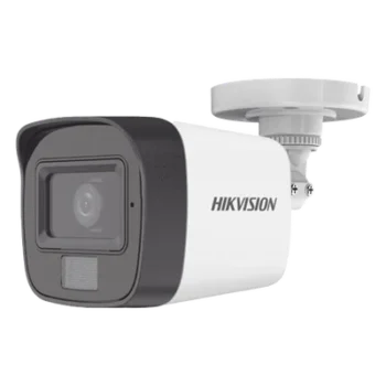 Cámara Bala TURBOHD / 2 Megapixel / Dual Light IR 30 m (98.4 ft) + Luz Blanca 20 m (65.6 ft) / Micrófono Integrado / Gran Angular 101° / IP67 / 4 Tecnologías