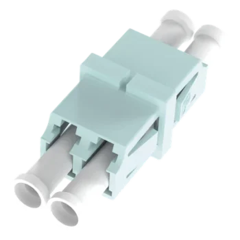 Módulo Acoplador / LC Duplex / Fibra Multimodo / Color Aqua / Pérdida 0.1 dB / Cerámica Zirconia