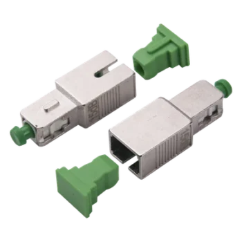 Atenuador Óptico Macho-Hembra / SC/APC / 15dB / Fibra Monomodo / 1310nm y 1550nm