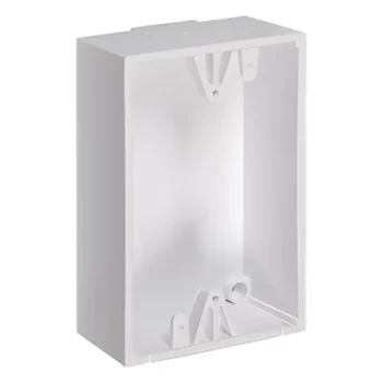 Caja de montaje trasera / 1.5 pulgadas profundidad / Policarbonato UL / Acero inoxidable / -40° a 121°C