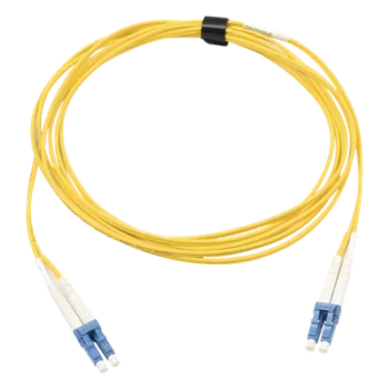 Jumper de Fibra Óptica Monomodo / LC/UPC Duplex / OFNR Riser / 3 Metros (9.84 Pies) / 10 Gigabit / XGLO