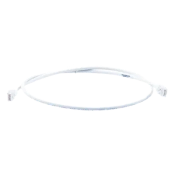 Patch Cord Modular Cat6 UTP / CM-LS0H / 0.91m (3 Pies) / 26AWG / 5.3mm OD / Blanco / Bulk