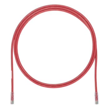 Cable de Parcheo UTP / Cat6A / 24 AWG / CM / 1.52 m (5 pies) / Rojo