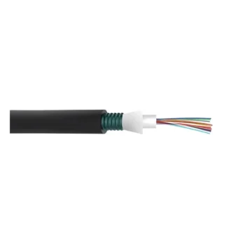 Cable de Fibra Óptica / 24 Hilos / Monomodo OS2 / OFCP Plenum / Interior-Exterior / Loose Tube 250μm / Armado / 2 ft Marcas