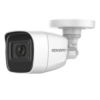 Cámara Bala TURBOHD / 2 Megapixel / Gran Angular 106.4° / IR 25 m (82 ft) / IP66 / Audio por Coaxitron / 4 Tecnologías