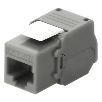 Módulo Jack Keystone / Cat5e UTP / Terminación 180° / RJ45 / 100 MHz / 328 pies