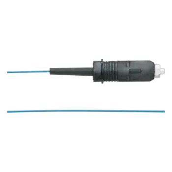 Pigtail de Fibra Óptica / SC Simplex / Multimodo OM3 50/125 / 900μm / Aqua / 1 Metro (3.28 Pies)
