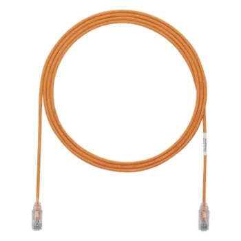 Cable de Parcheo UTP / Cat6 / 28AWG Diámetro Reducido / 2.13 m (7 pies) / Naranja