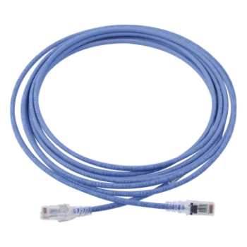 Patch Cord Cat6 UTP / CM/LS0H / 4.57 m (15 ft) / 5.3 mm / Azul
