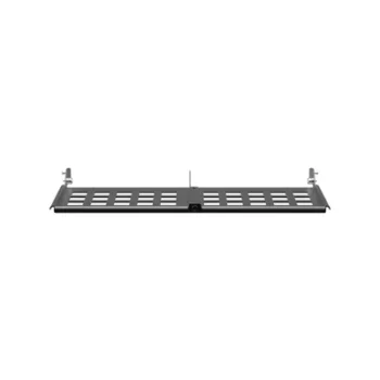 Organizador de Holgura para Fibra Óptica / 1 UR / 12 Casetes / Acero / 8.88' (225.5 mm) Profundidad / Negro