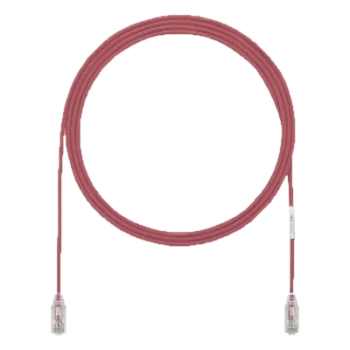 Cable de Parcheo UTP / Cat6A / 28AWG / CM-LSZH / 0.91 m (3 Pies) / Rojo