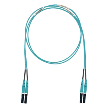Jumper de Fibra Óptica / Multimodo OM3 50/125 / LC-LC Dúplex / LSZH / 3 m (9.84 ft) / 1.6 mm