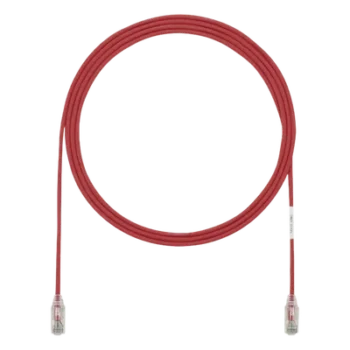 Cable de Parcheo UTP / Cat6 / 28AWG Diámetro Reducido / 0.3 m (1 Pie) / LSZH-CM Doble Clasificación / RJ50μ Oro