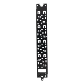 Panel Administrador de Cables Vertical / 42 RU / Acero con Acabado en Polvo / 977.6 mm (3.2 ft) / Compatibilidad Anillos D, S1DR, S2DR, L, S1LR, S2LR / RoHS