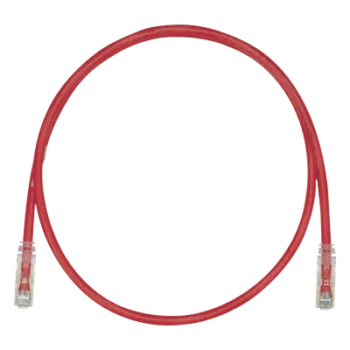 Cable de Parcheo UTP Cat6 / 24 AWG / CM / 4.57 m (15 ft) / Rojo