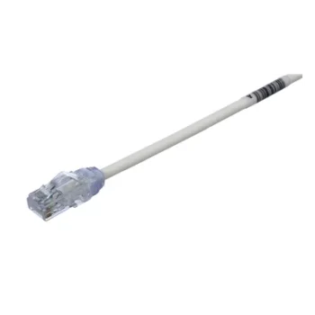 Cable de Parcheo UTP Cat6A / 28AWG / CM-LSZH / 0.5 m (1.64 ft) / Blanco