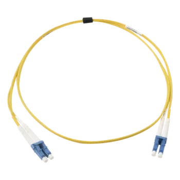 Jumper de Fibra Óptica Monomodo / LC/UPC Duplex / OFNR Riser / 1 Metro (3.28 Pies) / 10 Gigabit / XGLO