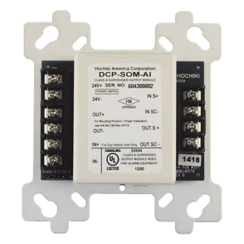 Módulo de Control Direccionable de Salida Supervisada / Clase A y B / 2 A a 30 VDC / Aislador de Cortocircuito Integrado