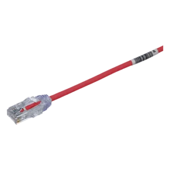 Cable de Parcheo UTP / Cat6 / 28AWG Diámetro Reducido / 20.2 cm (0.66 ft) / LSZH-CM / Rojo